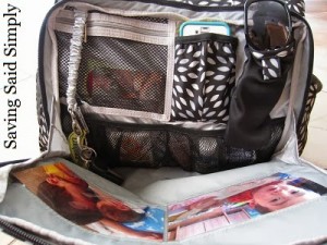 Ju-Ju-Be Be Prepared Diaper Bag front pocket