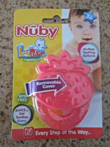 nuby fruit teether