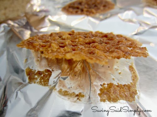How to make lace cookies