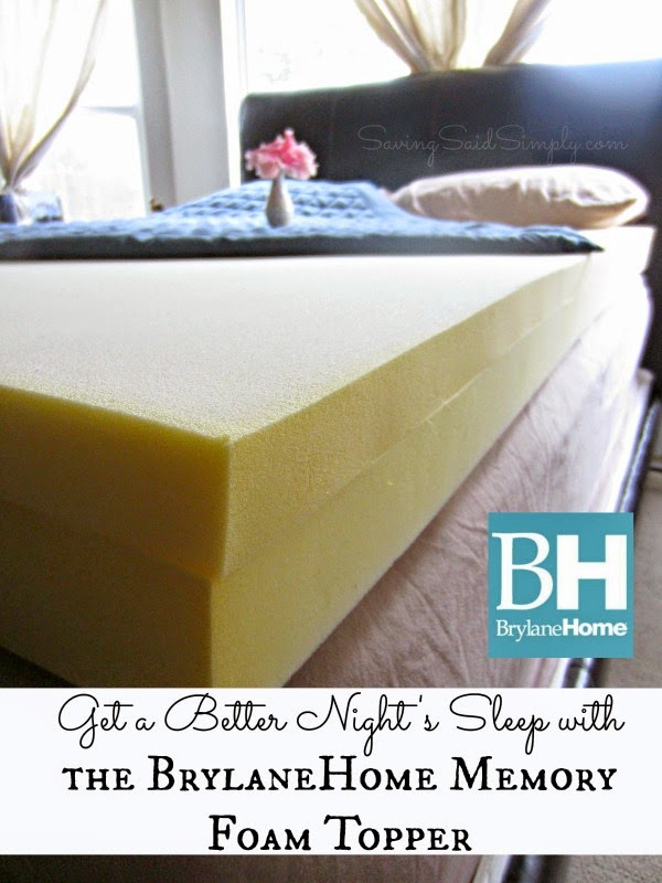 BrylaneHome Memory Foam Topper Review = Better Night's Sleep Raising