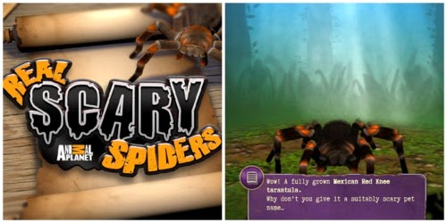 Animal Planet Real Scary Spiders App & Toy Review Free Animal Planet Real Scary Spiders App