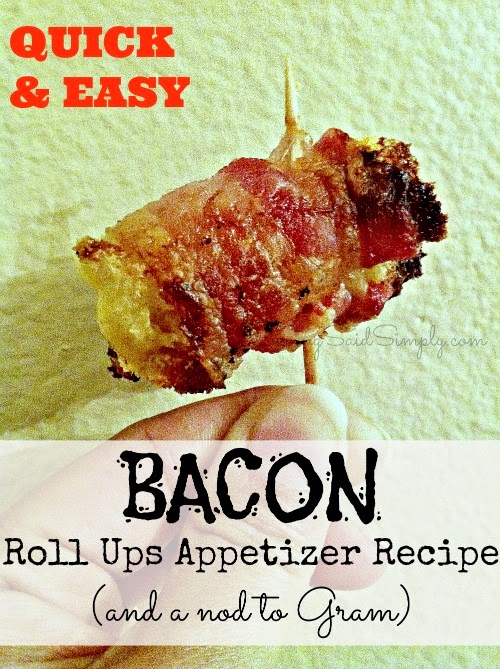 Bacon Roll Up Appetizer Recipe Raising Whasians