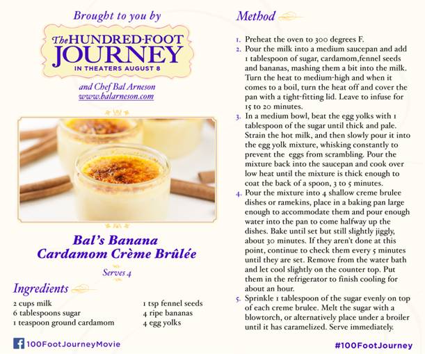 the hundred foot journey egg recipe