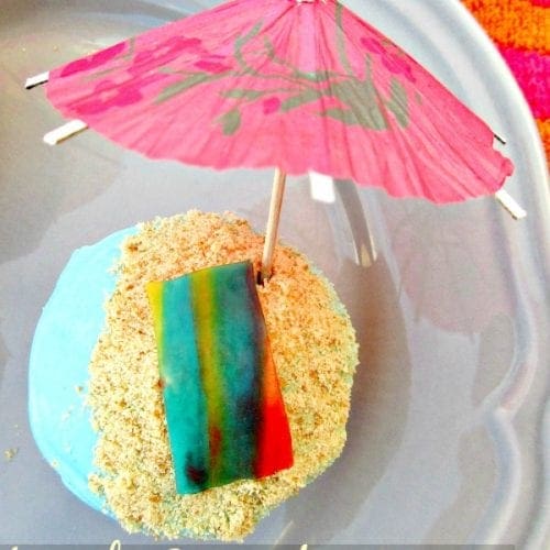 Beach cupcakes recipe