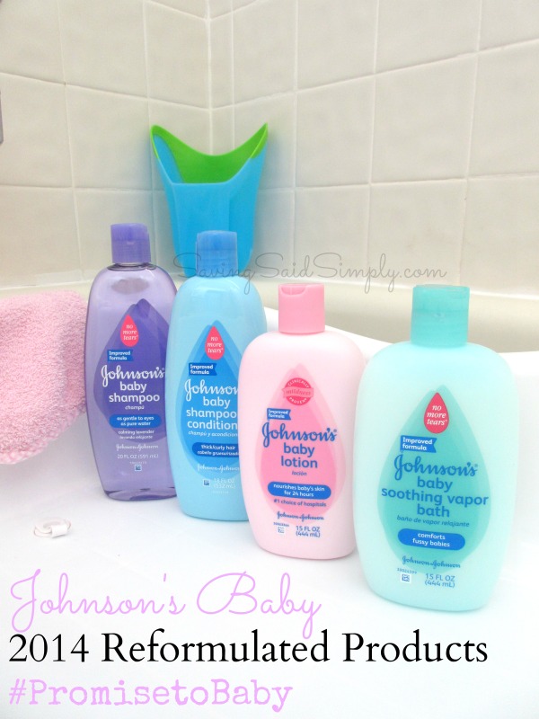 Johnson's Baby 2014 Reformulated Products for a #PromisetoBaby ...