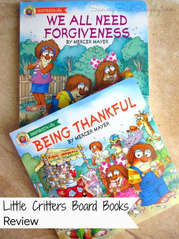 Little Critters Board Books Review + Giveaway - Raising Whasians
