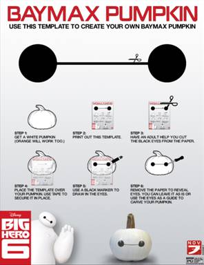 Big hero 6 kids activities