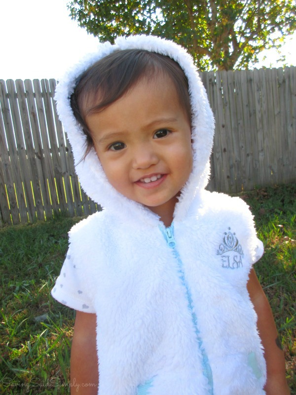 Kohls disney frozen elsa plush vest