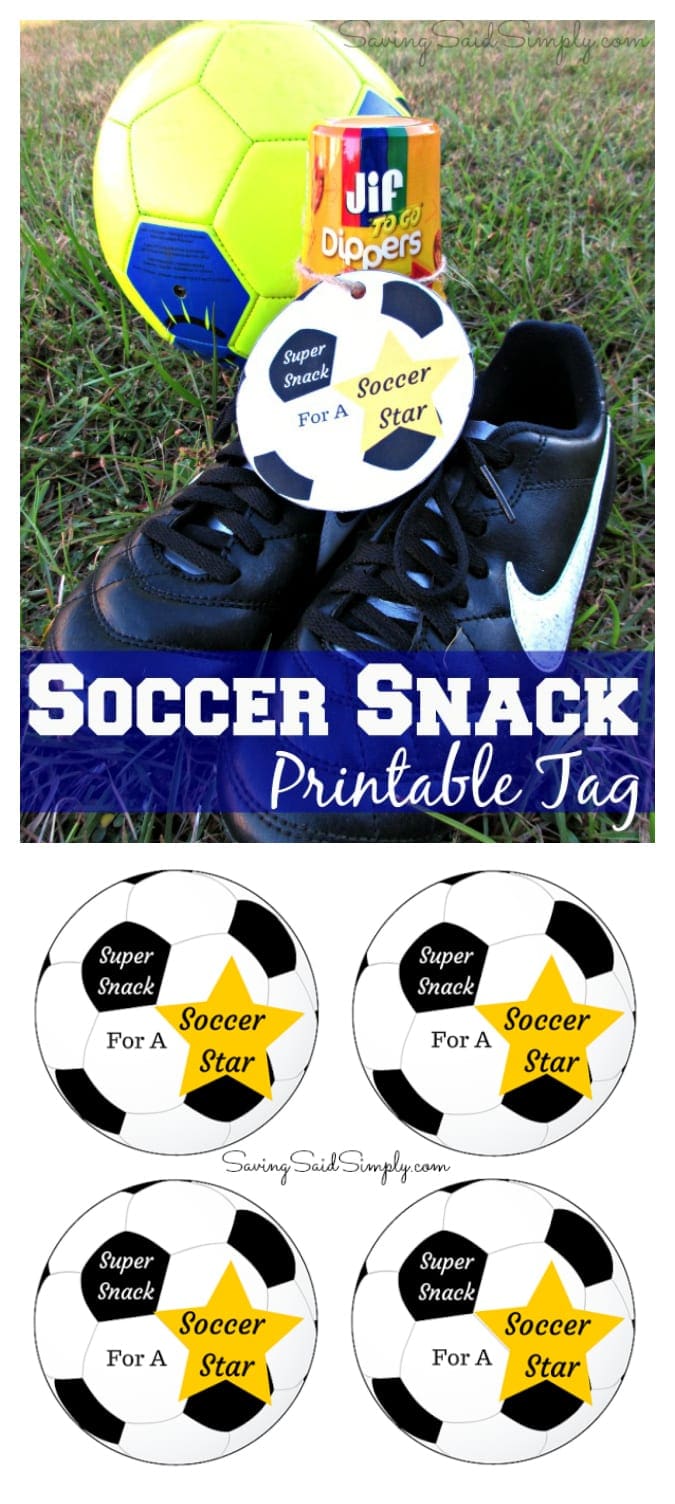 Jif To Go Dippers Soccer Snack Printable Tag GetGoing