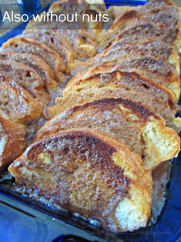 This DIY breakfast casserole is the perfect french toast recipe for your breakfast meal plan. This french toast casserole. #Breakfast #Recipe 