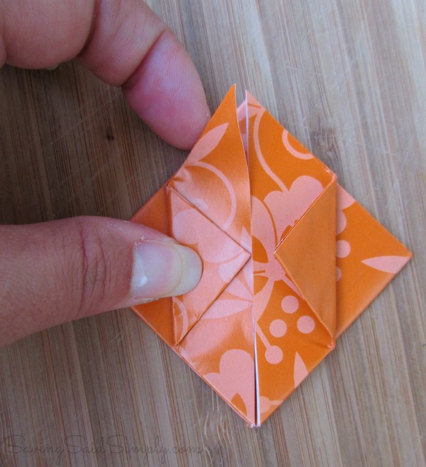 Origami steps