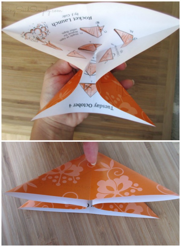 Origami waterbomb base