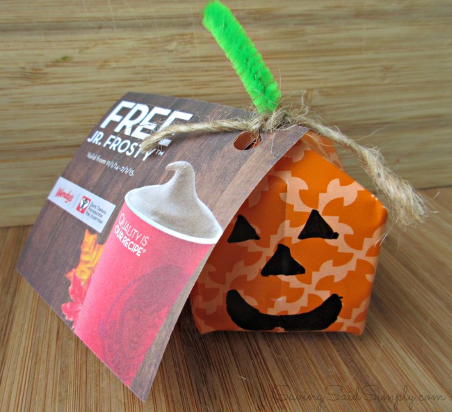Pumpkin craft treat
