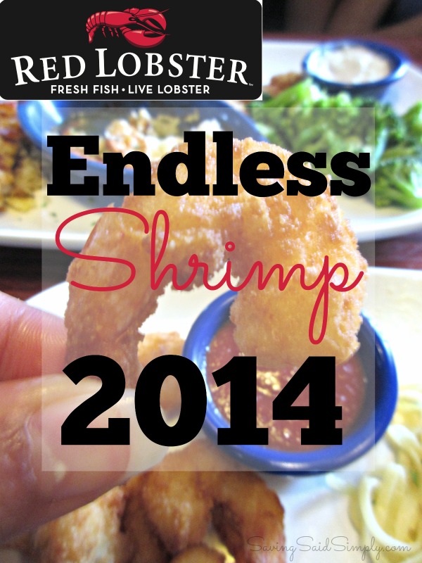 Red lobster endless shrimp 2014