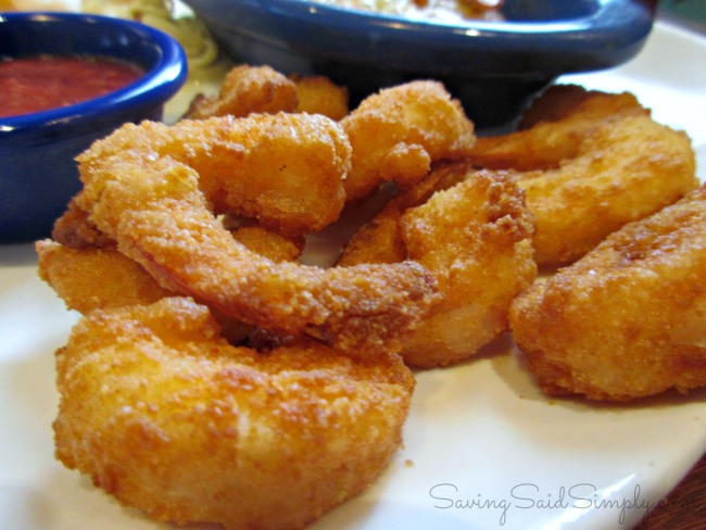 Red lobster hand breaded shrimp