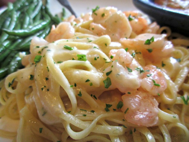Red lobster shrimp alfredo