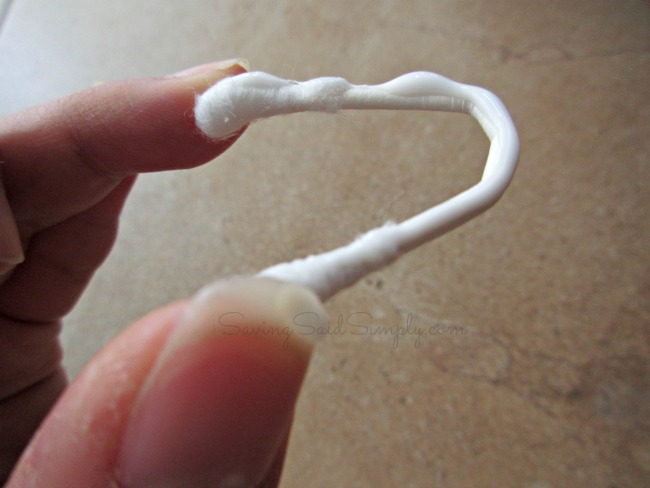 Spider web kids craft Spider web qtip craft
