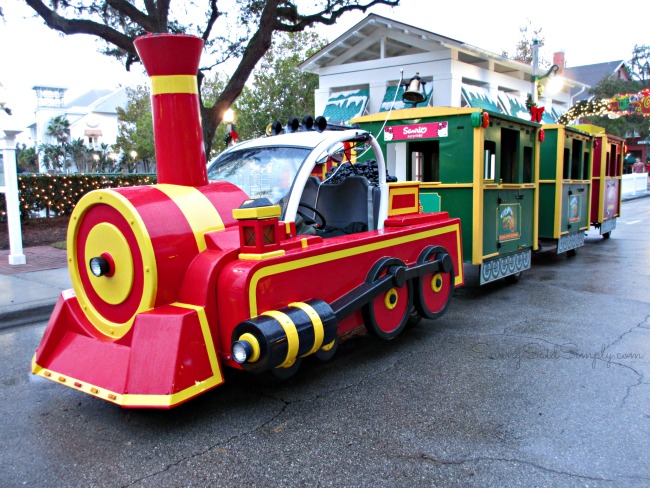 Celebration train ride