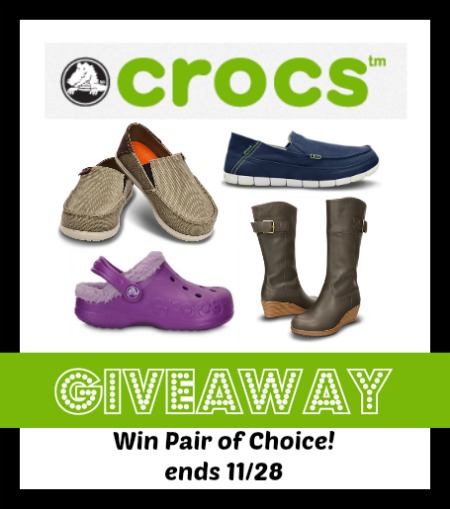 Crocs giveaway