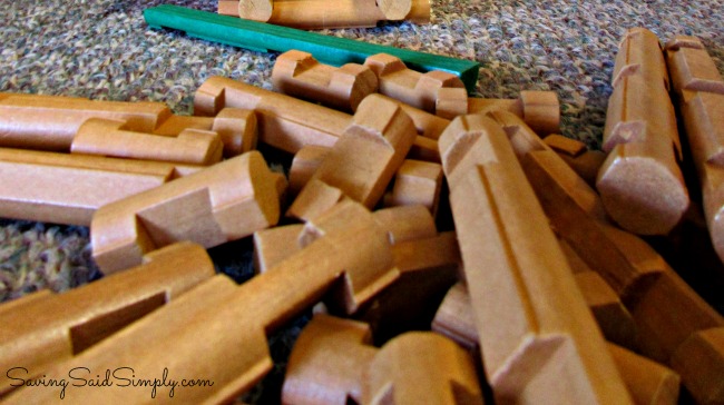 Lincoln logs collector set