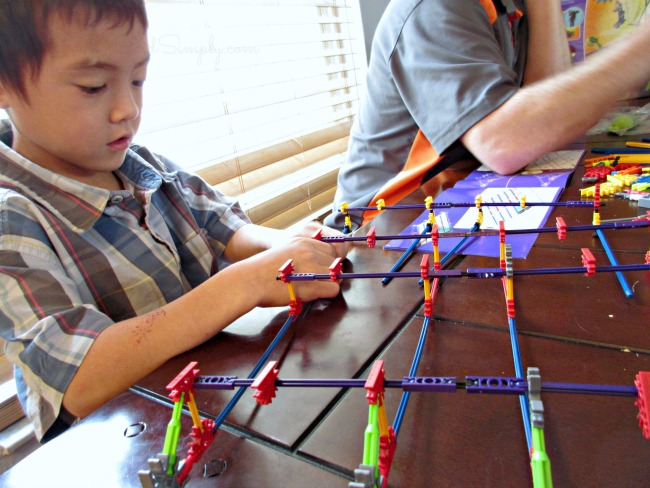 Knex building