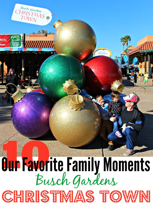 Our 10 Favorite Busch Gardens Christmas Town Moments