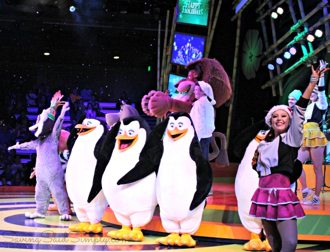 Busch gardens Madagascar live Christmas