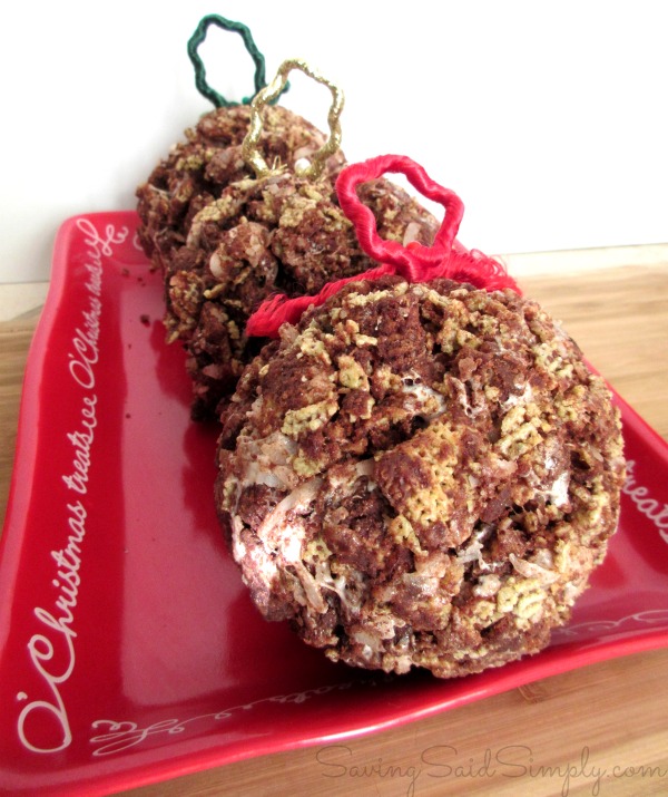 Mexican Hot Chocolate Chex Party Mix Ornament