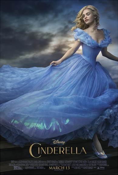 2015 Disney movies line up Cinderella live action poster