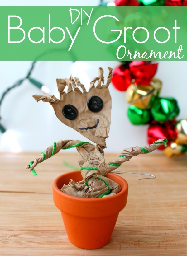 baby groot christmas ornament