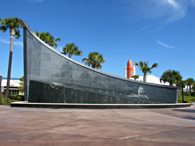 Families visit kennedy space center