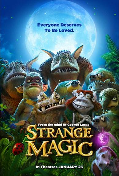 2015 Disney movies line up Strange magic movie poster
