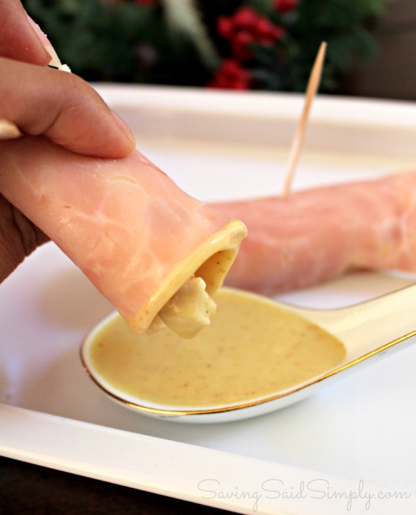 Easy sweet spicy mustard dipping sauce