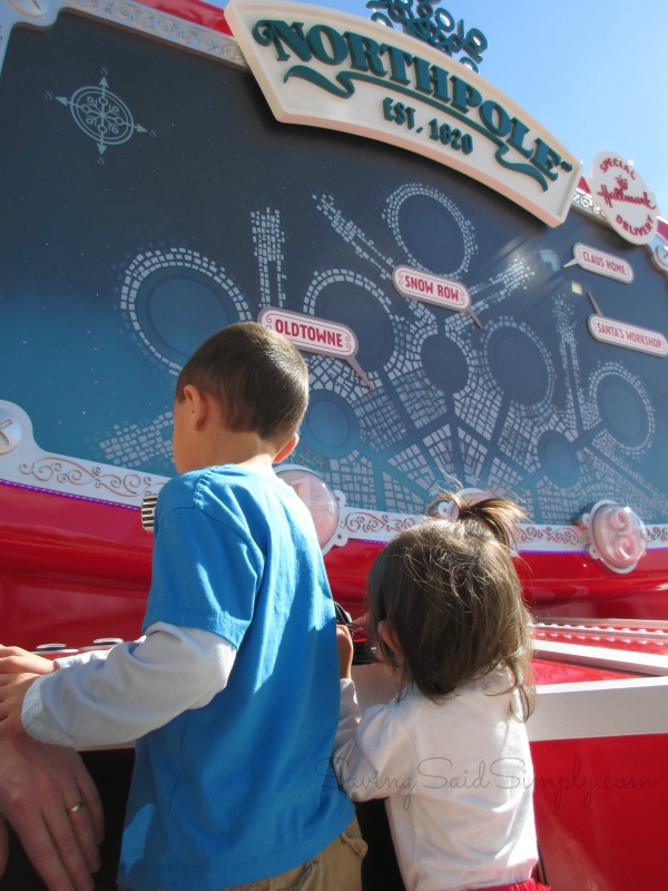 Hallmark northpole visit