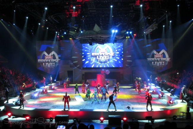 Marvel universe live show