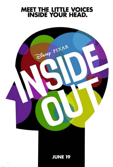 2015 Disney movies line up Pixar inside out poster