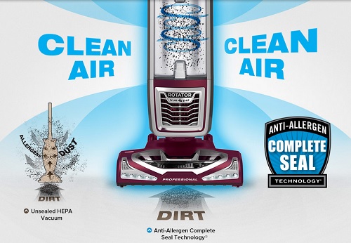 Shark lift away allergens