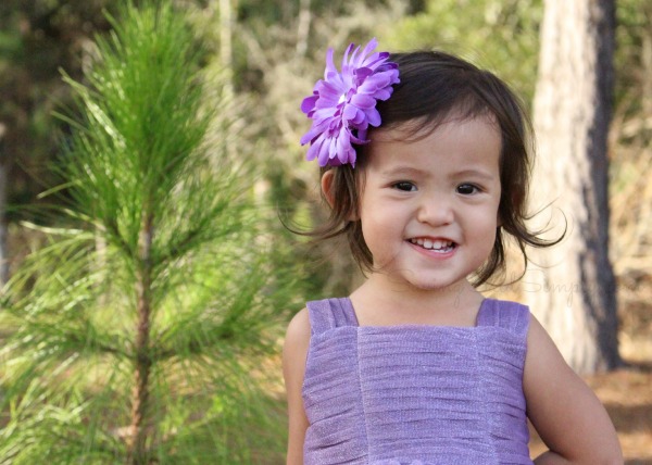 2 year photo shoot girl