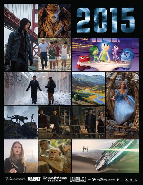 2015 Disney movies list
