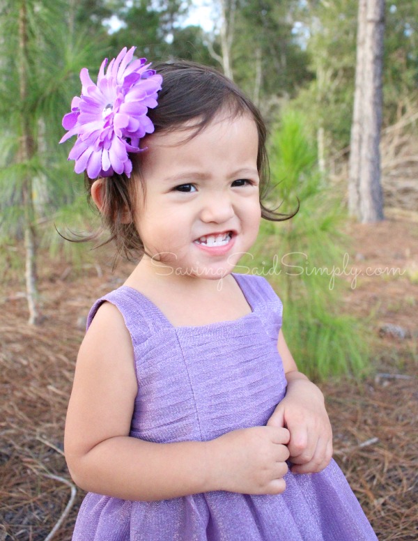 Baby girl photo shoot