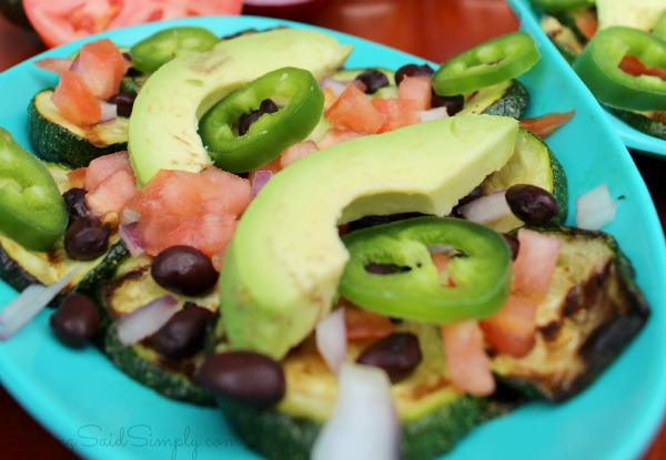 Healthy nachos