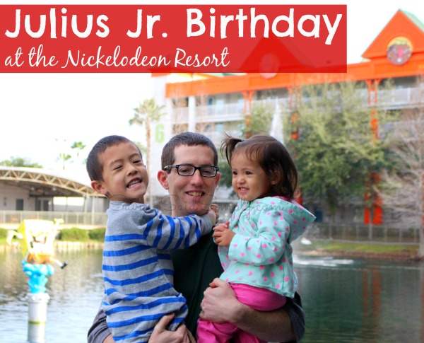 Julius jr birthday nickelodeon resort