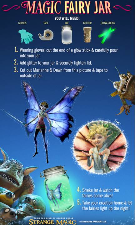 Strange magic movie free printables