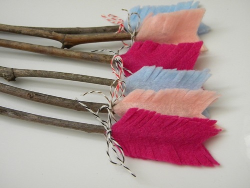 Valentine arrow craft