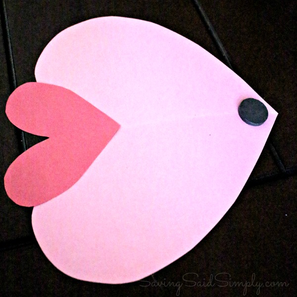 Valentines day kids craft go fish Valentines kid craft tutorial