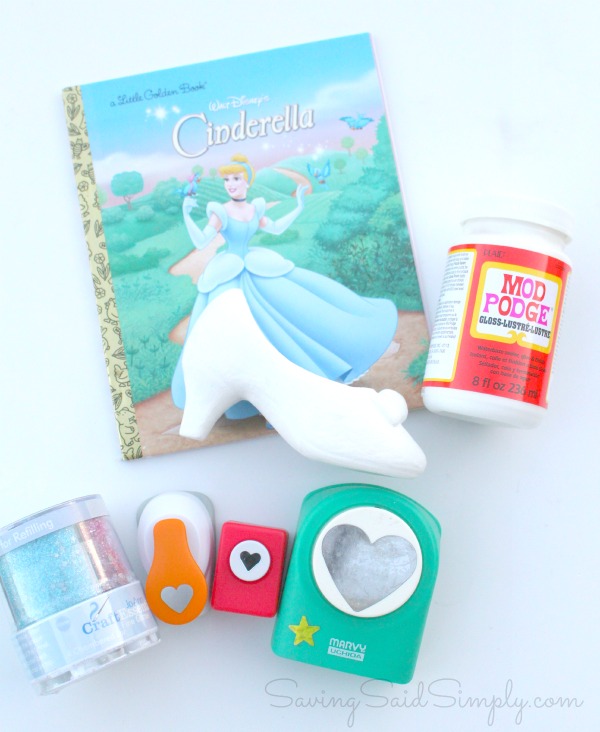 Cinderella craft steps