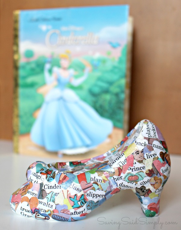 diy glass slipper