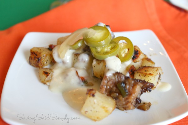 Brisket burnt ends hash