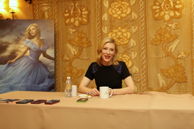 Cate Blanchett Cinderella interview a wicked stepmother is #CinderellaEvent Cate Blanchett Cinderella interview