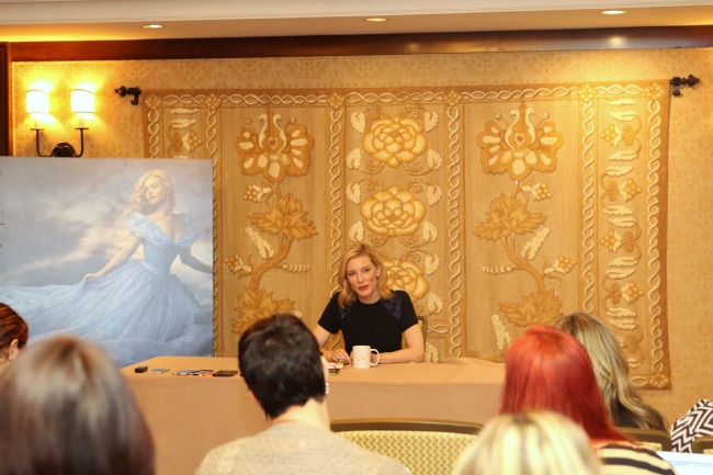 Cate Blanchett Cinderella interview a wicked stepmother is #CinderellaEvent Cate Blanchett interview Disney Cinderella